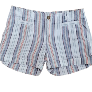 Old Navy 100% Pinstriped Shorts Size 8 EUC